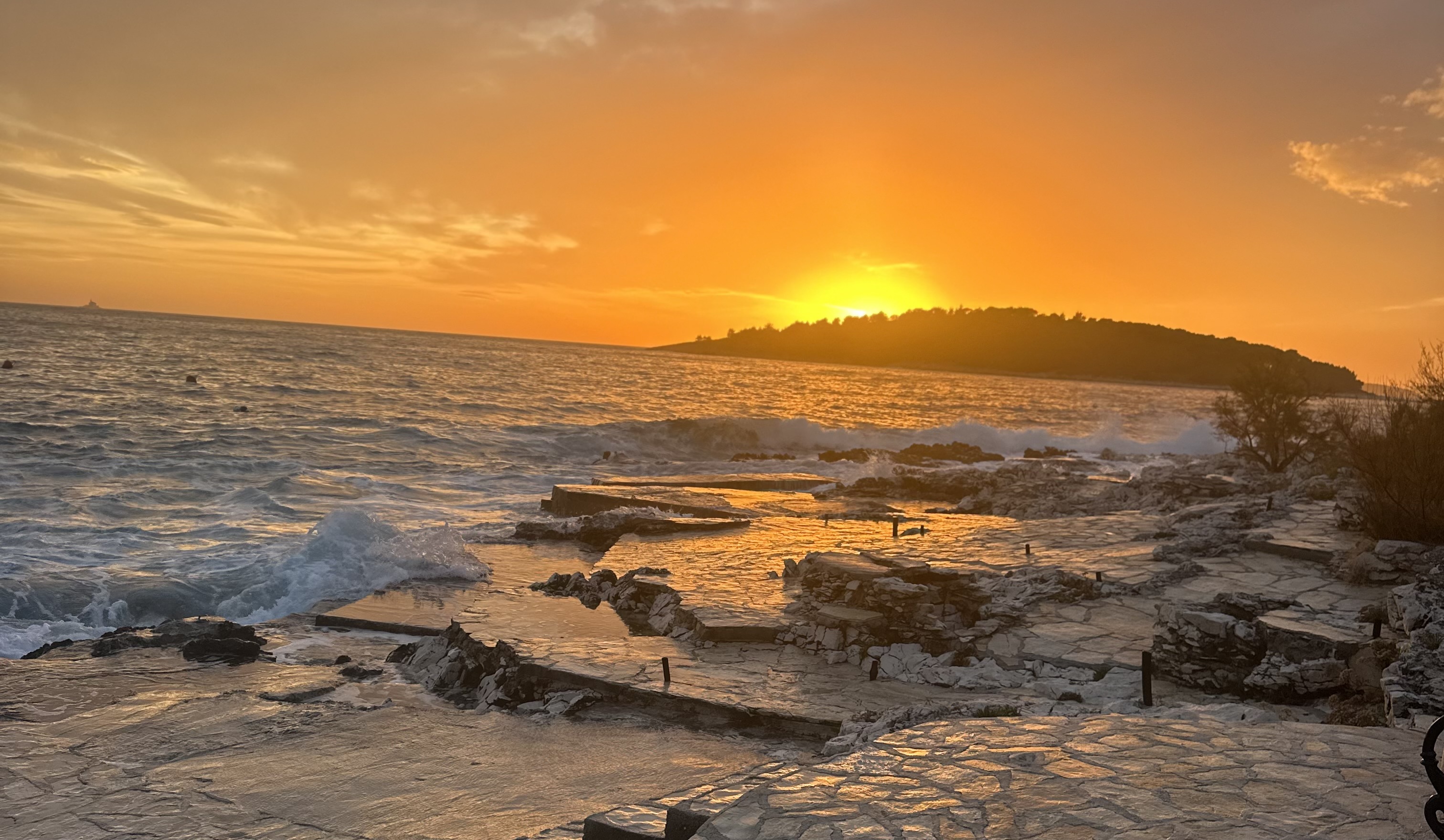 Retreats Kroatien Sonnenuntergang