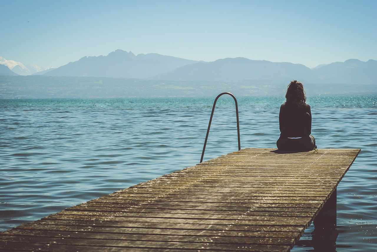 Reflexion am Wasser